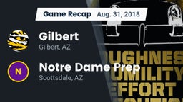 Recap: Gilbert  vs. Notre Dame Prep  2018