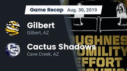 Recap: Gilbert  vs. Cactus Shadows  2019
