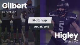 Matchup: Gilbert  vs. Higley  2019