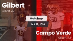 Matchup: Gilbert  vs. Campo Verde  2020