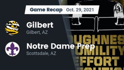 Recap: Gilbert  vs. Notre Dame Prep  2021