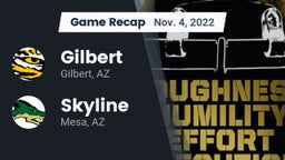 Recap: Gilbert  vs. Skyline  2022