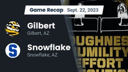 Recap: Gilbert  vs. Snowflake  2023