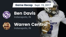 Recap: Ben Davis  vs. Warren Central  2017
