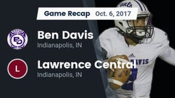 Recap: Ben Davis  vs. Lawrence Central  2017