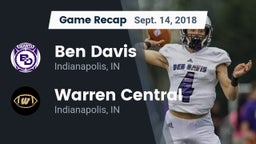 Recap: Ben Davis  vs. Warren Central  2018