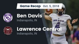 Recap: Ben Davis  vs. Lawrence Central  2018