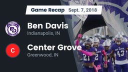 Recap: Ben Davis  vs. Center Grove  2018