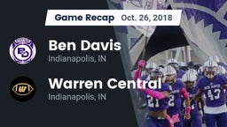 Recap: Ben Davis  vs. Warren Central  2018