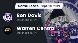 Recap: Ben Davis  vs. Warren Central  2019