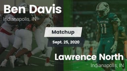 Matchup: Ben Davis HighSchool vs. Lawrence North  2020