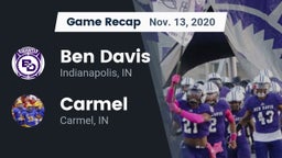Recap: Ben Davis  vs. Carmel  2020