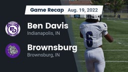 Recap: Ben Davis  vs. Brownsburg  2022