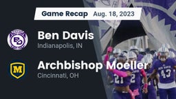 Recap: Ben Davis  vs. Archbishop Moeller  2023