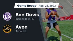 Recap: Ben Davis  vs. Avon  2023