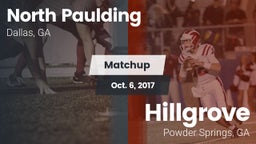 Matchup: North Paulding High vs. Hillgrove  2017
