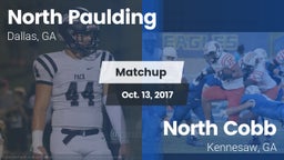 Matchup: North Paulding High vs. North Cobb  2017
