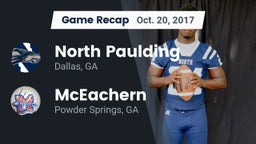 Recap: North Paulding  vs. McEachern  2017