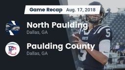 Recap: North Paulding  vs. Paulding County  2018