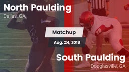 Matchup: North Paulding High vs. South Paulding  2018