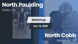 Matchup: North Paulding High vs. North Cobb  2018