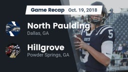 Recap: North Paulding  vs. Hillgrove  2018