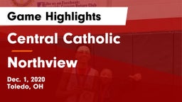 Central Catholic  vs Northview  Game Highlights - Dec. 1, 2020