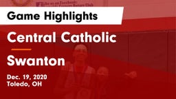 Central Catholic  vs Swanton  Game Highlights - Dec. 19, 2020