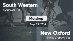 Matchup: South Western High vs. New Oxford  2016
