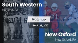 Matchup: South Western High vs. New Oxford  2017