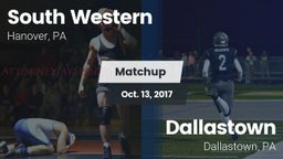 Matchup: South Western High vs. Dallastown  2017