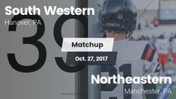 Matchup: South Western High vs. Northeastern  2017