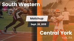 Matchup: South Western High vs. Central York  2018