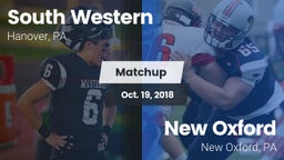 Matchup: South Western High vs. New Oxford  2018