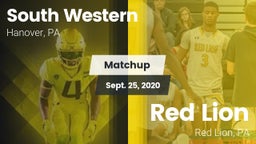 Matchup: South Western High vs. Red Lion  2020