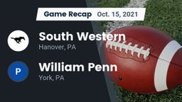 Recap: South Western  vs. William Penn  2021