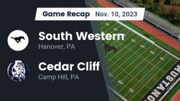Recap: South Western  vs. Cedar Cliff  2023