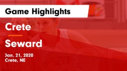 Crete  vs Seward Game Highlights - Jan. 21, 2020