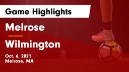 Melrose  vs Wilmington Game Highlights - Oct. 6, 2021