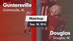 Matchup: Guntersville High vs. Douglas  2016