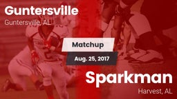 Matchup: Guntersville High vs. Sparkman  2017