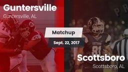Matchup: Guntersville High vs. Scottsboro  2017