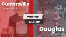Matchup: Guntersville High vs. Douglas  2017