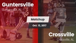 Matchup: Guntersville High vs. Crossville  2017
