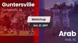 Matchup: Guntersville High vs. Arab  2017