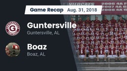 Recap: Guntersville  vs. Boaz  2018