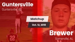 Matchup: Guntersville High vs. Brewer  2018