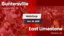 Matchup: Guntersville High vs. East Limestone  2018