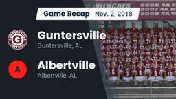 Recap: Guntersville  vs. Albertville  2018