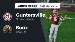 Recap: Guntersville  vs. Boaz  2019